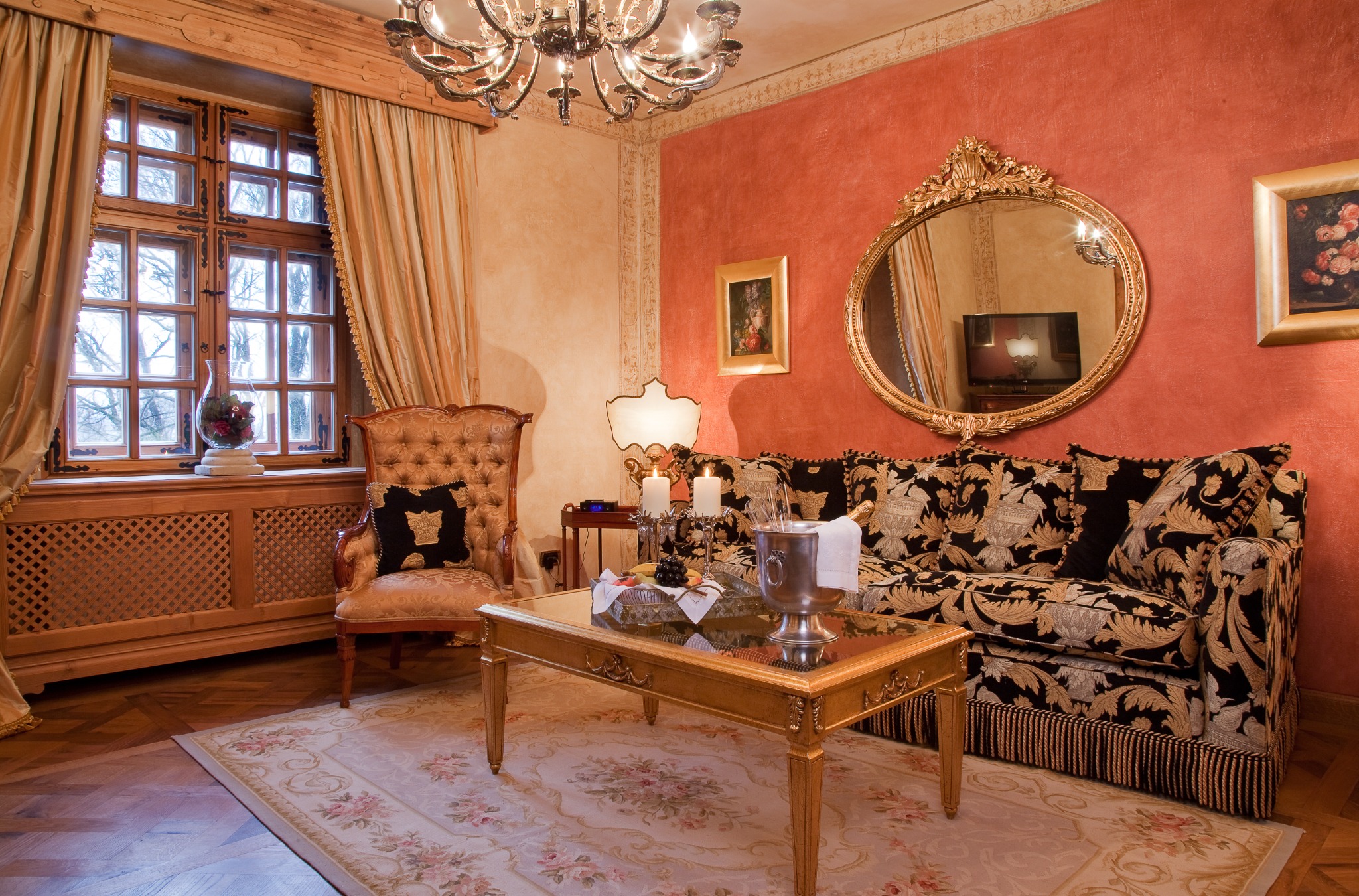 Suite de Luxe im Schloss Matzen